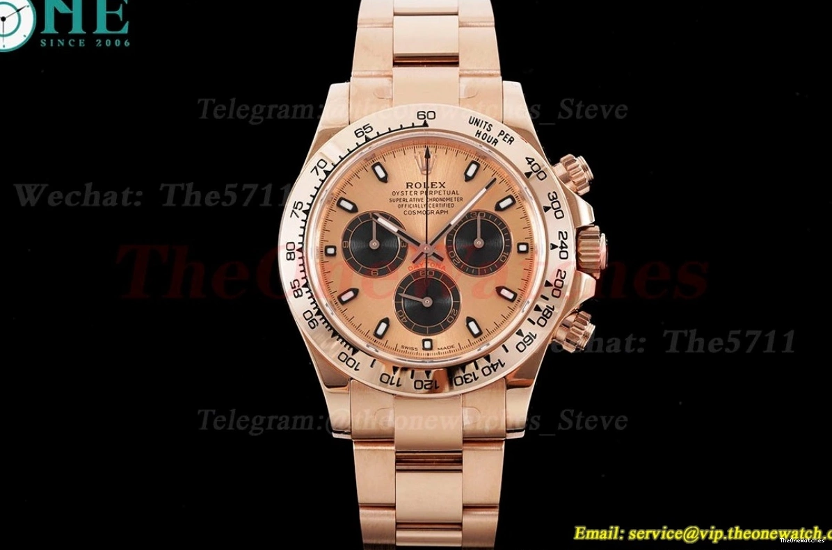 RG 116505 40mm RG Blk SA4130 RG Daytona KING 0103